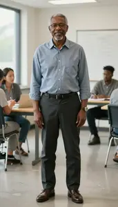 Male School And Career Counselors And Advisors Stock Photo
