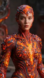 Being Sheathed In Living Magma Skin