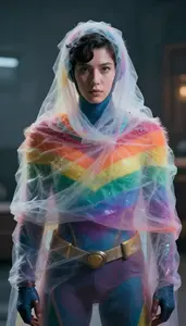 Being Wrapped In A Perpetual Rainbow Mist