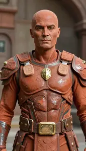 Champion In Terra Cotta Armor With Clay Tablets