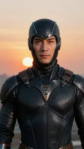 Costume Of Woven Shadow And Sunrise