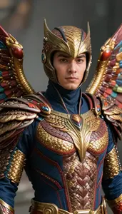 Costume Of Woven Thunderbird Wing