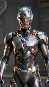 Figure In Living Metal That Hums With Power