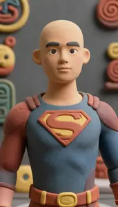 Hero In Living Clay From Creation Myths
