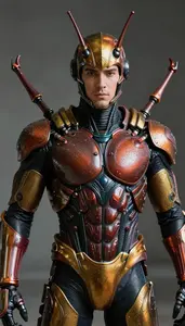 Suit Of Interlocking Beetle Antennae