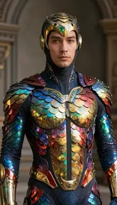 Suit Of Interlocking Butterfly Wing Scales