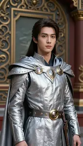 Astral Silver Caped General Hero In The Museum
