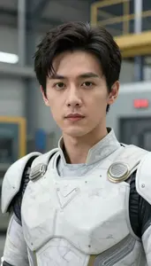 Marble White And Gray Commander Hero In The Factory