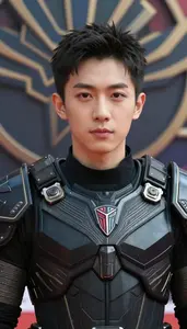Primal Black Armored Commander Hero At The Academy