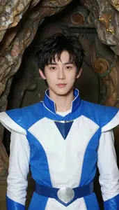 Wave Blue And White Prince Hero In The Underground Cave