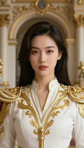 Radiance White And Gold Enforcer Hero At The Palace