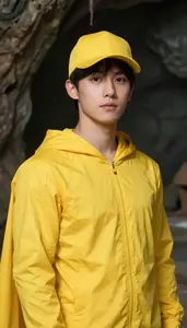 Volt Yellow Caped General Hero In The Underground Cave