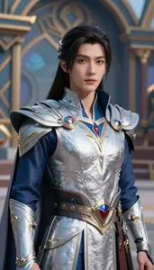 Astral Silver Caped General Hero In The Arena