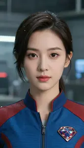 Diamond Colored Agent Hero In The Factory