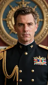 Distinguished Navy Caped Liberator Hero At The Academy