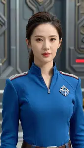 Tidal Blue Suited Scout Hero In The Metropolis
