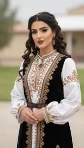 Azerbaijani Woman In National Dress