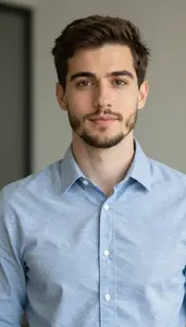 Calm Young Adult Professional Portrait Natural Expression
