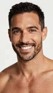 Energetic Adult Studio Photo Realistic Skin Texture
