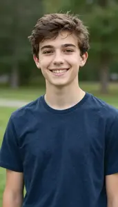 Friendly Teenager Natural Light Photo Natural Expression