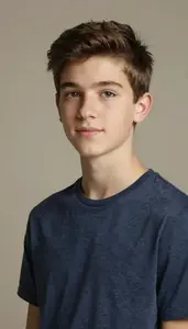Gentle Teenager Soft Light Portrait Soft Shadows
