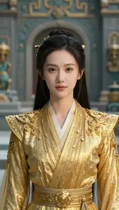 Heavenly Gold Suited Specialist Hero At The Ancient Ruins