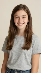 Hopeful Teenager Soft Light Portrait Balanced Lighting