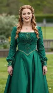 Celtic Wedding Dress Face Swap