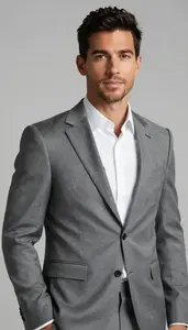 Man In Ash Suit