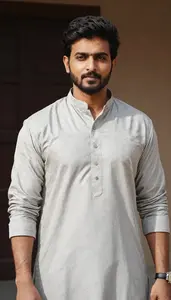 Man In Iron Kurta