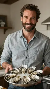 Man In Oyster Achkan
