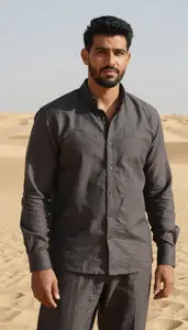 Man In Sand Achkan
