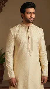 Man In Sand Dollar Sherwani