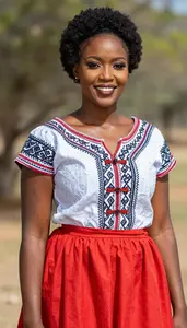 Africa Fashion House Traditional Wedding Dress Face Swap
