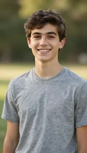 Warm Teenager Natural Light Photo Sharp Focus