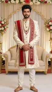 Authentic Indian Silk Dhoti