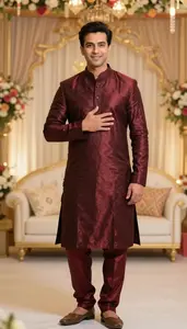 Authentic Indian Silk Kurta