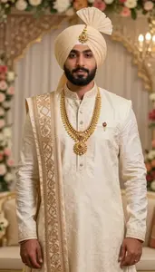 Ceremonial Traditional Ceremony Wear Indian Groom
