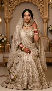 Elegant Bride Ceremonial Bridal Wear Jewelry