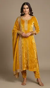 Festive Cotton Kurti Indian Woman
