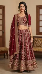 Festive Ethnic Dress Indian Cultural Wear