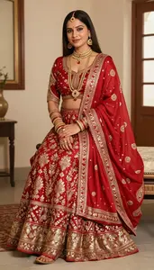 Festive Ethnic Dress Radiant Indian Woman