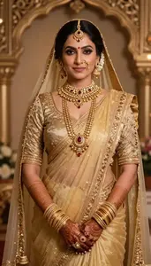 Gold Ceremonial Bridal Wear Luxury Bridal Photography