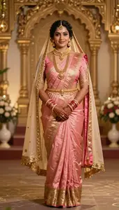 Gorgeous Indian Bride In Traditional Bridal Wear