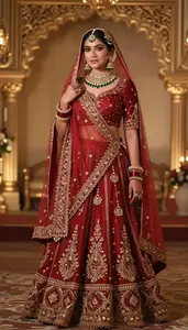 Indian Bride Ornate Bridal Wear