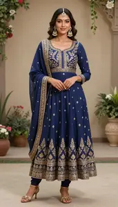 Indian Woman In Ethnic Dress