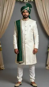 Ivory Ivory Sherwani