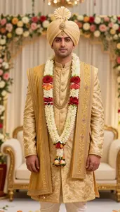 Man In Mid 20s Dashing Indian Groom
