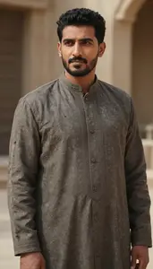 Man In Stone Achkan