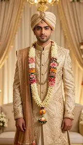 Regal In Traditional Royal Sherwani